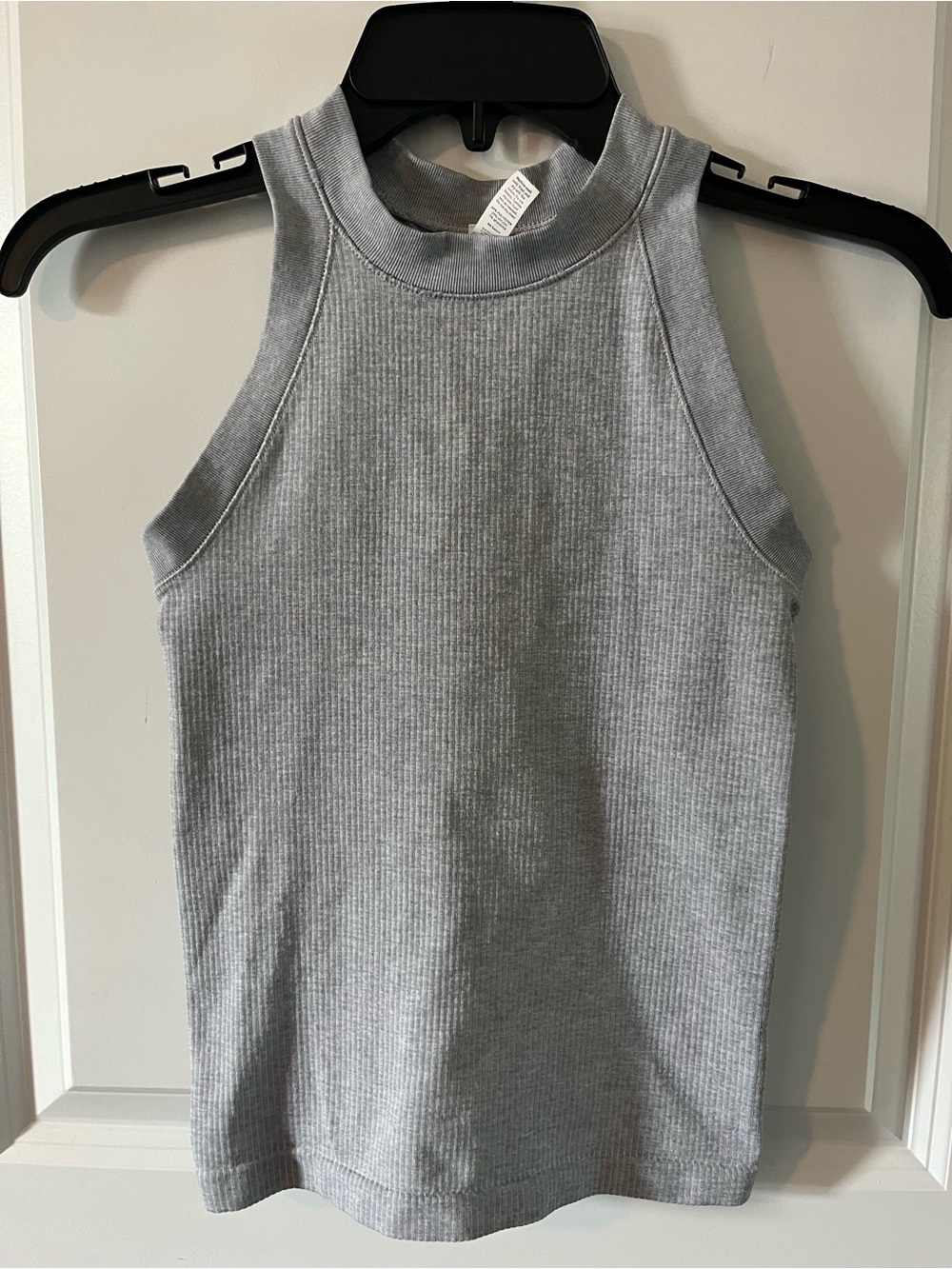 Athleta gray ribbed tank top Size XXS